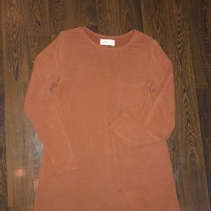 Abercrombie & Fitch burnt orange dress